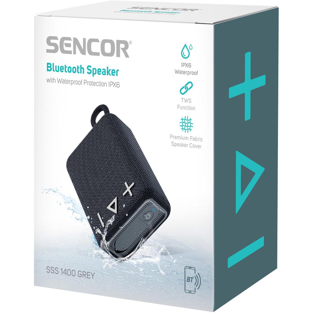 SSS 1400 GRAY SENCOR Bezdrátový reproduktor