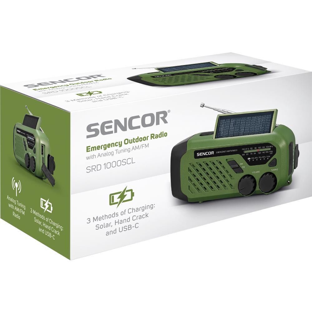SRD 1000SCL GR SENCOR Rádio