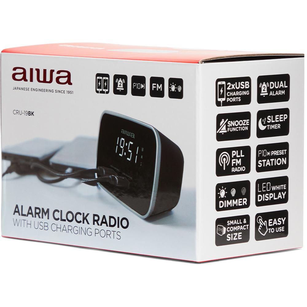 CRU-19BK RADIOBUDÍK S FM/USB AIWA Radiobudík
