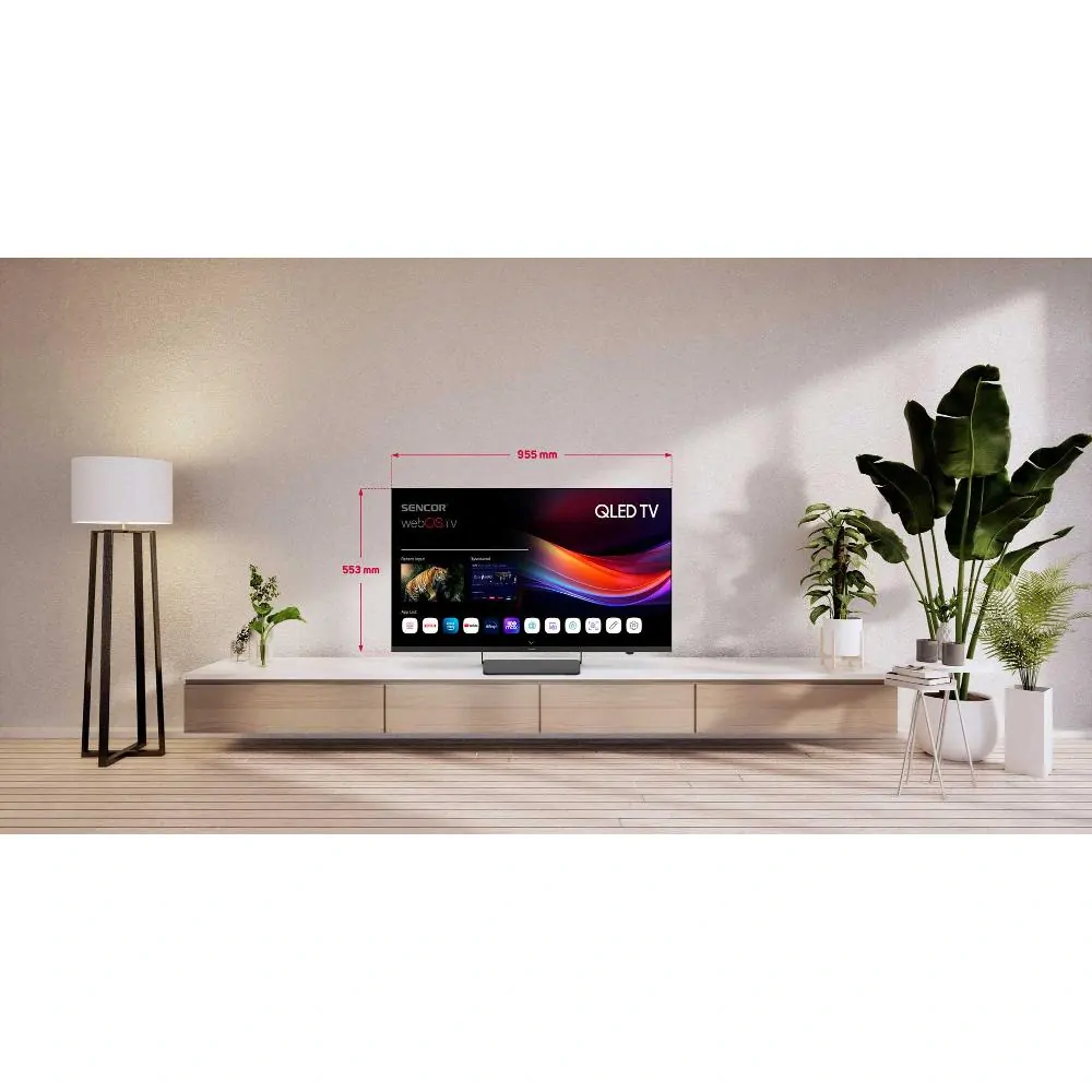 SLE 43Q870TCSB Q-SERIES TV SENCOR