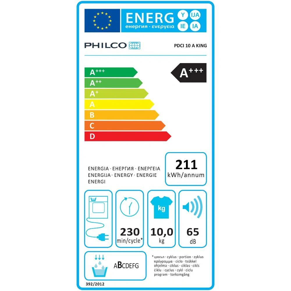 PDCI 10 A King SUŠIČKA PRÁDLA PHILCO