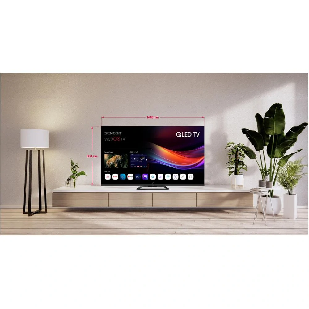 SLE 65Q871B Q-SERIES WEBOS TV SENCOR