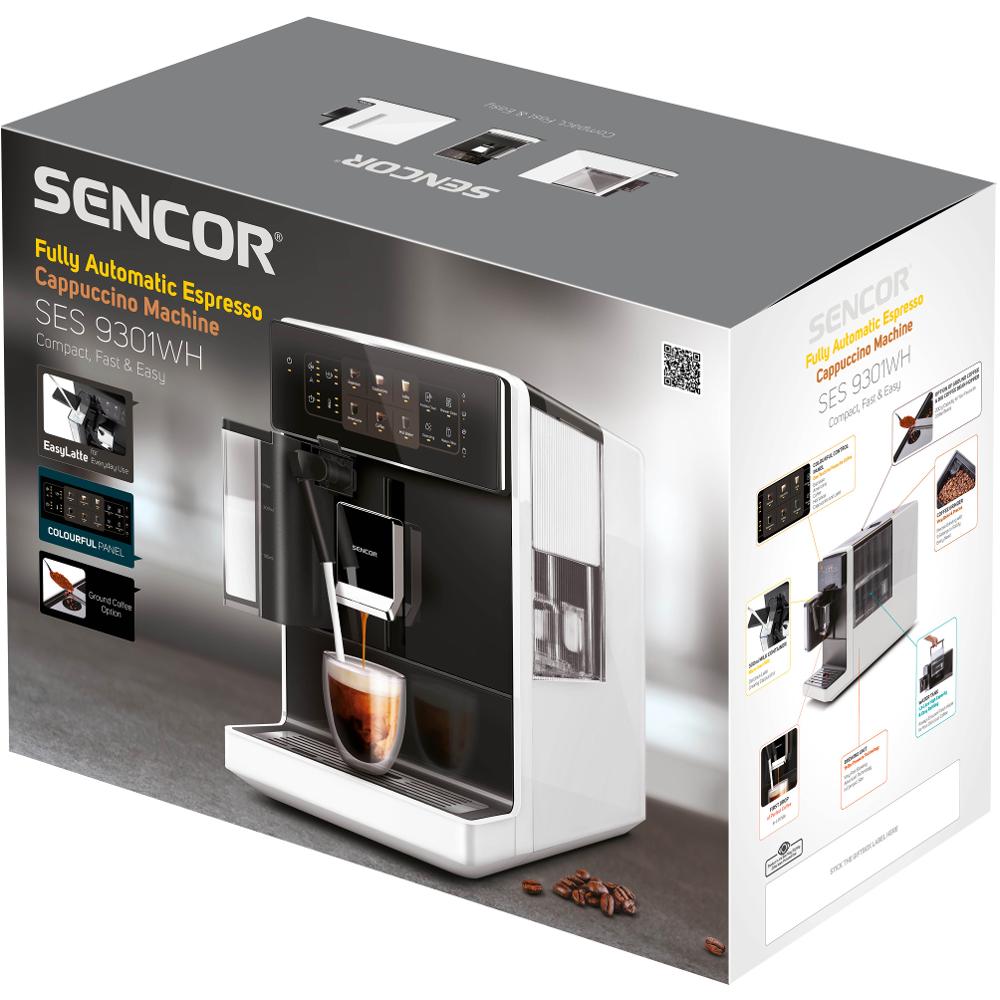 SES 9301WH Automatické Espresso SENCOR