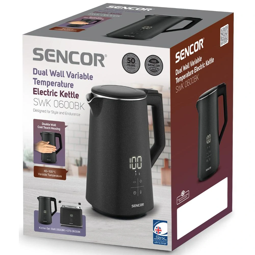 SWK 0600BK konvice SENCOR