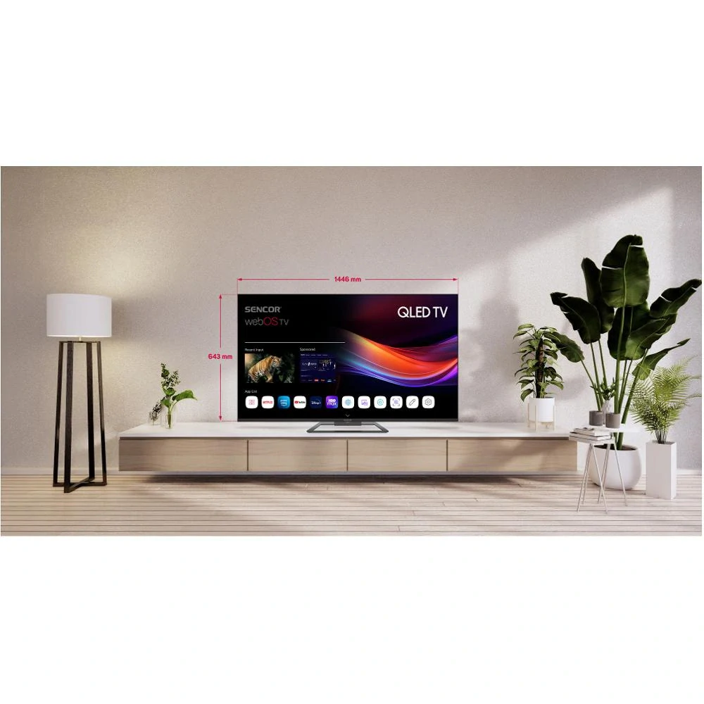 SLE 50Q871B Q-SERIES WEBOS TV SENCOR
