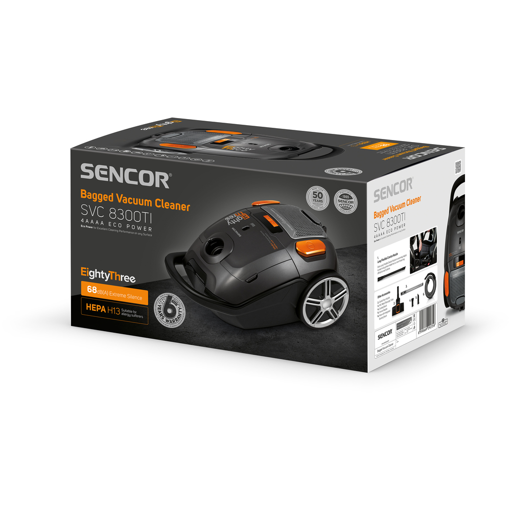 SVC 8300TI 4AAAA EcoPower vysavač SENCOR